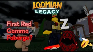 I Found someone with Gamma Red Faberge Kyeggo in Loomian Legacy??