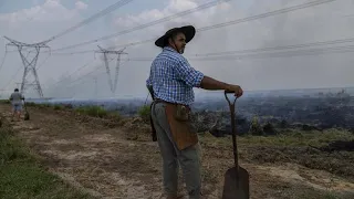 Impotencia en Argentina ante el avance de los incendios en Corrientes