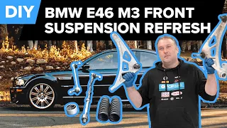 How to Replace the Control Arms, Bushings, Ball Joints, Tie Rods, & End Links On A BMW E46 M3