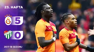 Galatasaray (5-0) Bursaspor | 23. Hafta - 2017/18