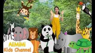 Sing and Learn Mandarin⎮Zoo Chinese for Kids⎮Hanyu Pinyin⎮学中文⎮动物园认识动物 ⎮汉语拼音