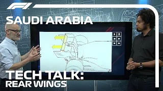 Rear Wing Set Up For The Super-Fast Jeddah Corniche Circuit | F1 TV Tech Talk | Crypto.com