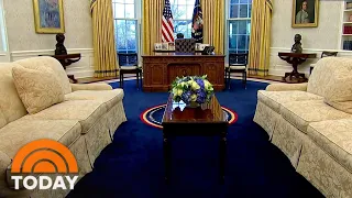 Oval Office Has A New Look Now That Biden Is President: An Exclusive Look | TODAY
