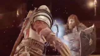 God of War 4  PS4  Atreus use Spartan rage scene
