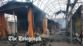 Ukraine: Russian forces attack Chernihiv market in spite of Putin's pledge to withdraw