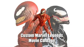 Marvel Legends Movie Carnage Custom (Venom Let There Be Carnage)