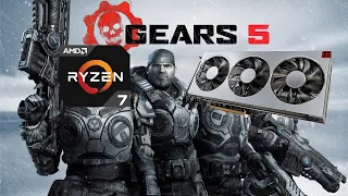 AMD Radeon VII Gears 5 1440p Gameplay