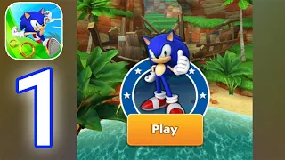 Sonic Dash - Gameplay Walkthrough Part 1 - Sonic The Hedgehog (iOS, Android)