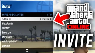 How To Invite People To Organization In GTA 5 - Full Guide