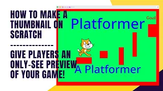 How to Make A Thumbnail on Scratch