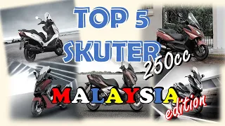 Senarai 5 Skuter 250cc Terbaik Di Malaysia 2021