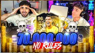 TOTALER BRUCH😭☠️ 70 MIO COINS NO RULES SBB😱🔥 EA FC 24