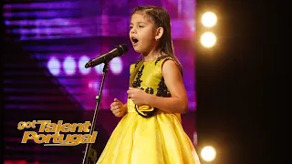 Victória Sanchez, uma pequena grande voz | Got Talent Portugal 2020