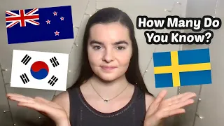 ASMR Can You Guess the Country Flag? Part 2 | 30 Trivia Questions