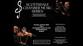 Scottsdale Symphonic Orchestra Presents....The Scottsdale Chamber Music Series