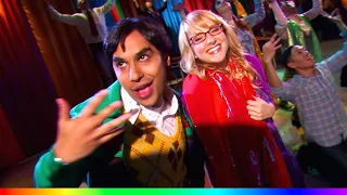 Raj and Bernadette Bollywood Dance | The Big Bang Theory