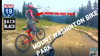 Mount Washington Bike Park Vancouver Highway 19 to Back in Black 2019 trails