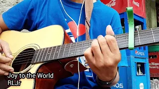 Joy to the World CHRISTmas song |Easy Guitar Fingerstyle