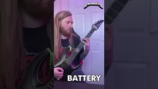 Battery VS Master of puppets Metallica riffs