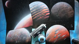 Different Ways to Make Spray Paint Planets 2024!