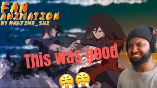 MADARA VS ITACHI Reaction!! ( FAN ANIMATION)