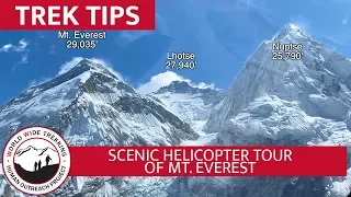 Helicopter Tour of Mt. Everest - Stunning Views of Himalayas in Nepal | Trek Tips