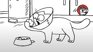 A Cat has Difficulty Eating | Simon's Cat Extra