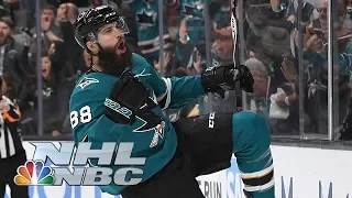 NHL Stanley Cup Playoffs 2019: Golden Knights vs. Sharks | Game 1 Highlights | NBC Sports