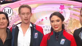 Madison Chock and Evan Bates - World Championships 2019. RD.