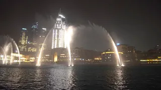 The Dubai Fountain - I Will Always Love You - Whitney Houston (May 13th, 2018)