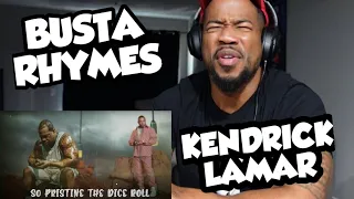 BUSTA RHYMES & KENDRICK LAMAR 🔥🔥🔥🔥 LOOK OVER YA SHOULDER - REACTION