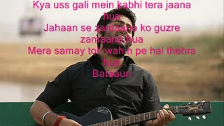 Khamoshiyan Karaoke With Lyrics