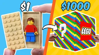 $1 vs $1000 LEGO MYSTERY box...