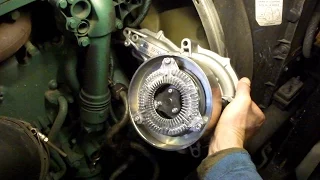 Замена водяного насоса VOLVO FH Water Pump Replacement