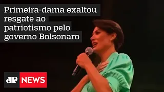 Michelle Bolsonaro destaca preocupação do presidente com as mulheres em discurso