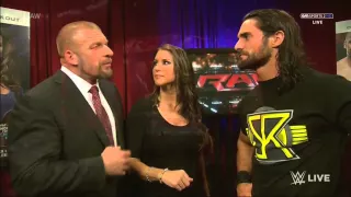 WWE Raw 2/2/15 - The Authority Backstage