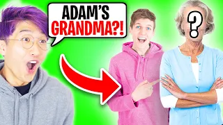 LANKYBOX'S GRANDMA Plays ADOPT ME With Adam & Justin!? (FUNNY MOMENTS!!)