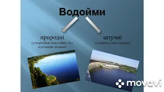 Природознавство. 4 клас. Водойми України