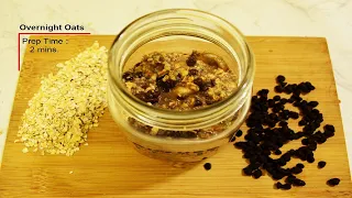 Overnight oats recipe- Lose 2 kgs In 1 week - How To Make Oats Recipe For Weight Loss .