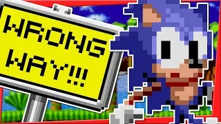 Sonic the Hedgehog... but Going the OTHER Way?!