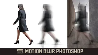 Make Motion Blur People for Interior - Photoshop Architecture (Ghép người trong nội thất)