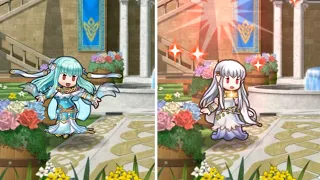 [FEH] Ninian & Eliwood - Resplendent and Base's Animations Comparison