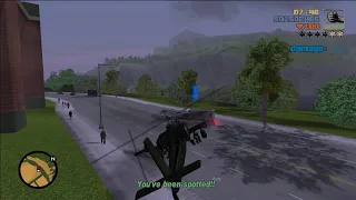 GTA 3 - Plaster Blaster mission, but I used the Hunter helicopter to beat it!