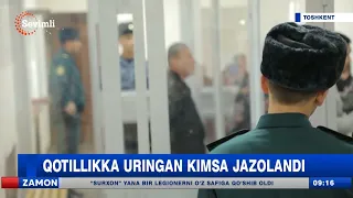 Qotillikka uringan kimsa jazolandi