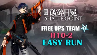 [Arknights-CN] H10-2, Free Ops Team, Flamebringer Lets tank cannon together