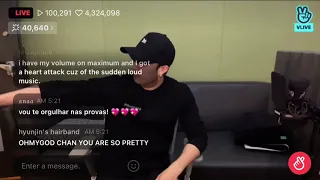 Stray kids Chan VLive