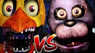 PLAY AS CHICA VS BONNIE! || Chica Simulator (Play as Five Nights at Freddys Animatronics)