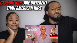 🇩🇪 vs 🇺🇸 American Parents Reacts "How Are German Kids DIFFERENT Than American Kids?"