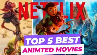 TOP 5 BEST ANIMATED MOVIES On Netflix Movies in Hindi | Top 5 hindi channel | watchmojo | squewe