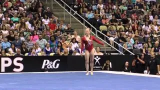 Mykayla Skinner - Floor - 2014 P&G Championships - Sr. Women Day 2